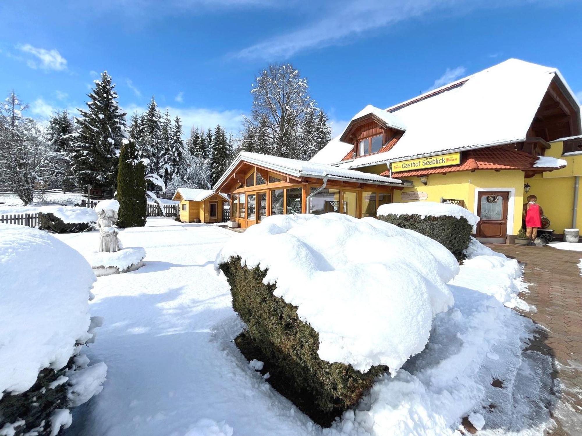 Hotel Gasthof Seeblick Zeutschach Екстериор снимка