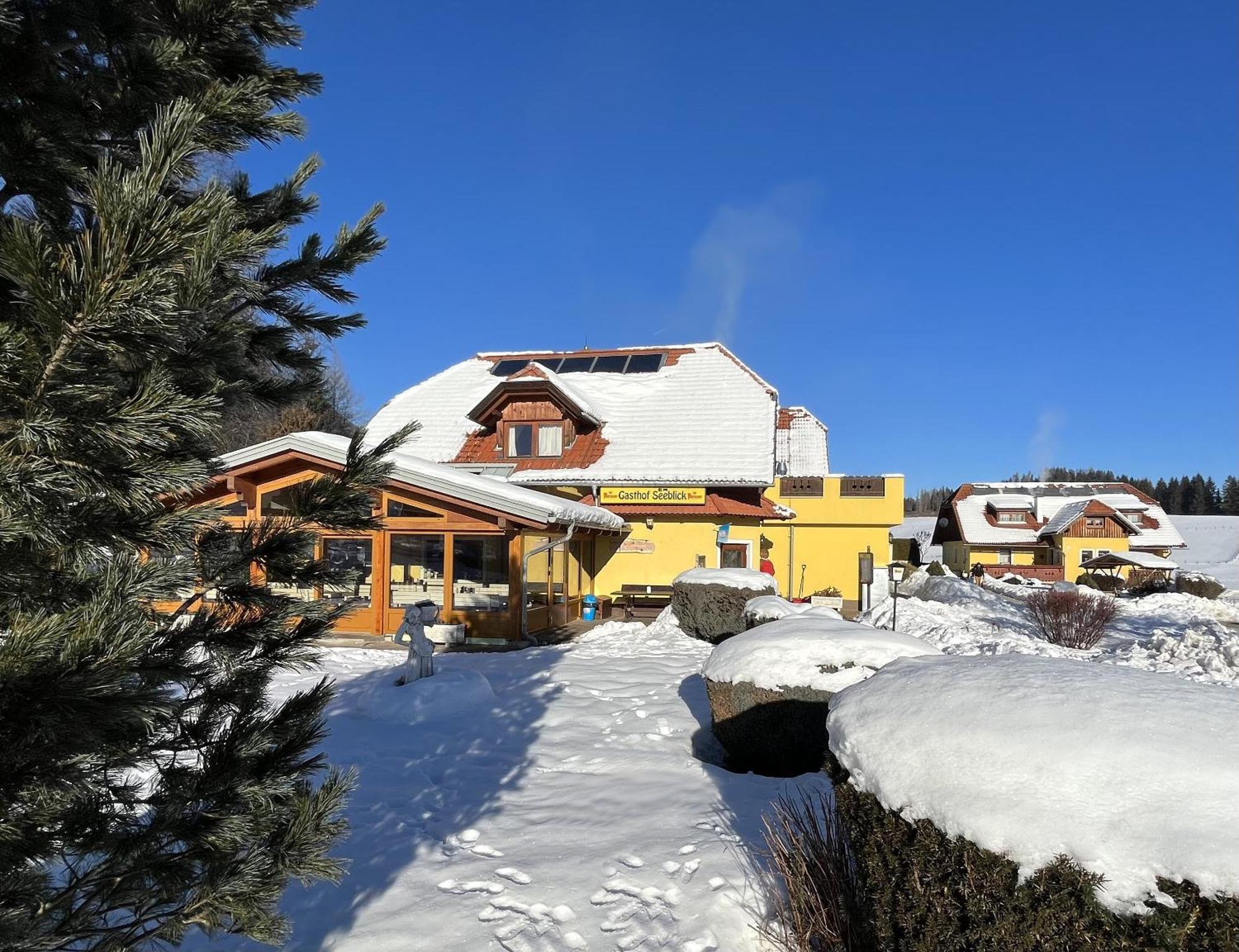 Hotel Gasthof Seeblick Zeutschach Екстериор снимка